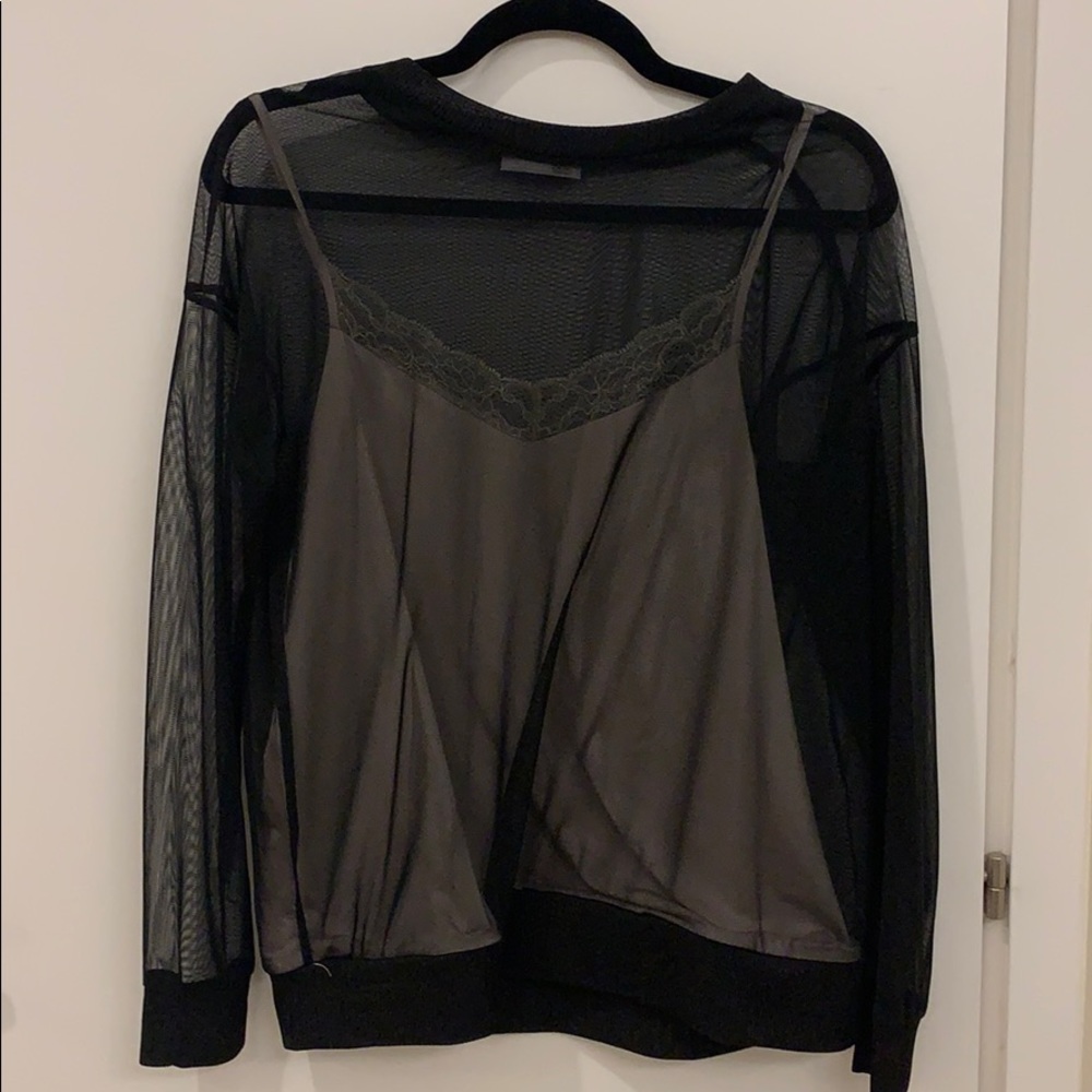 Zara Sheer Blouse